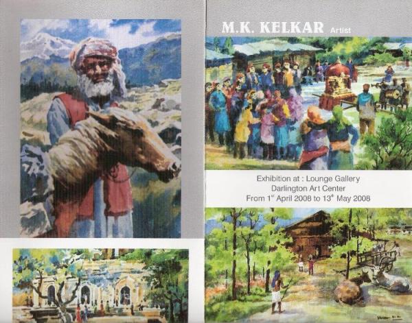 Solo Exhibition at Lounge Gallery, Darlington Art Center, Darlington - April-May 2008